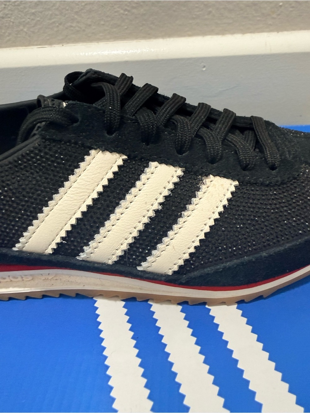 Adidas SL72 OG Rhinestone Black - Picture 9 of 14